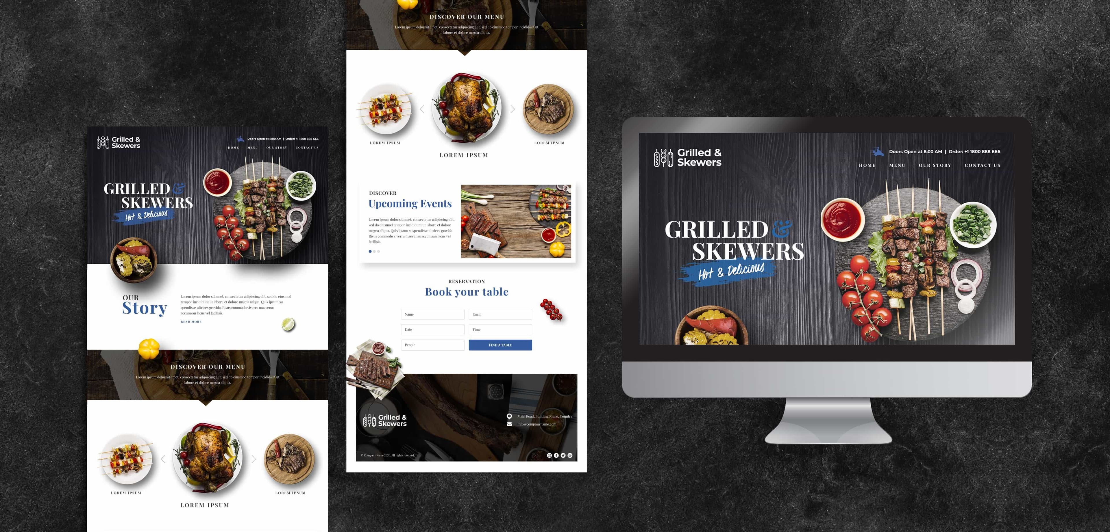 Web Design Agency for Restaurants USA