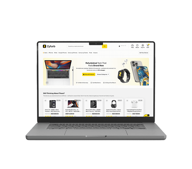 Zyfurb - Website Design