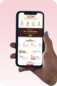 Mobile Mockup Pink